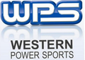 WPS logo with blue lettering above the words “Western Power Sports” on a white background